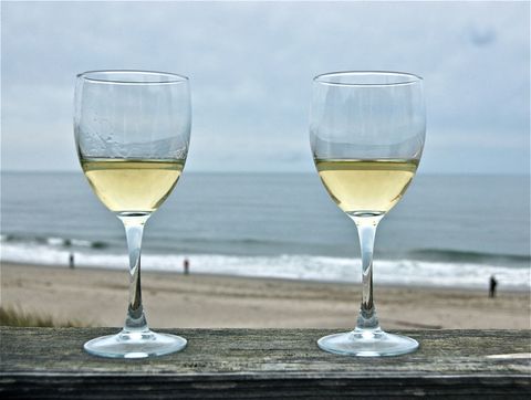 Wine by Beach