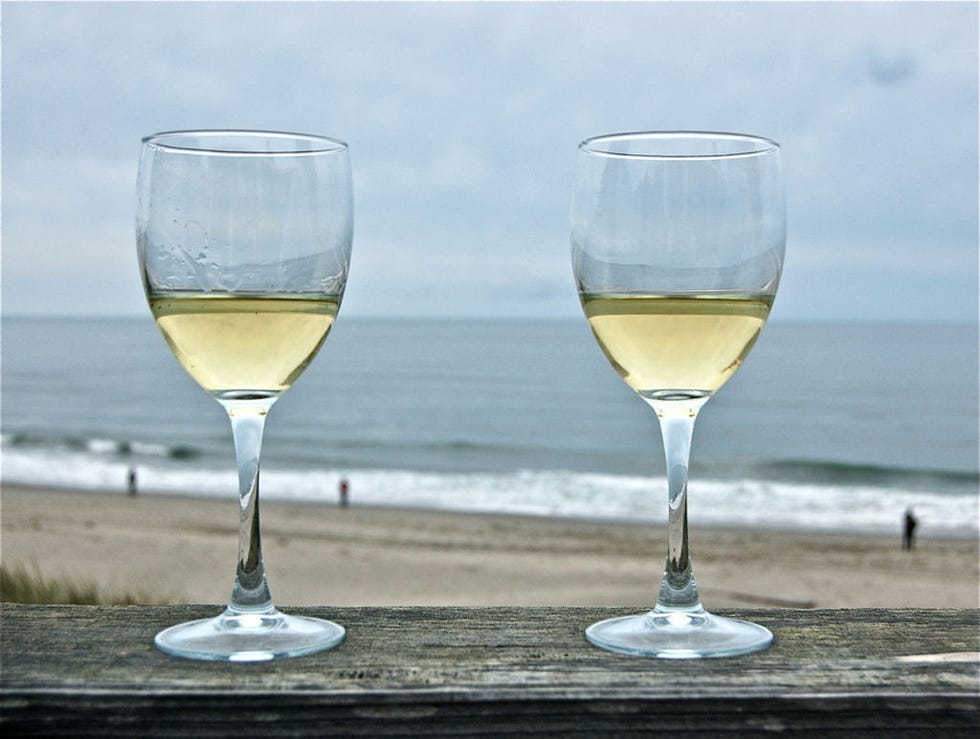 Wine by Beach