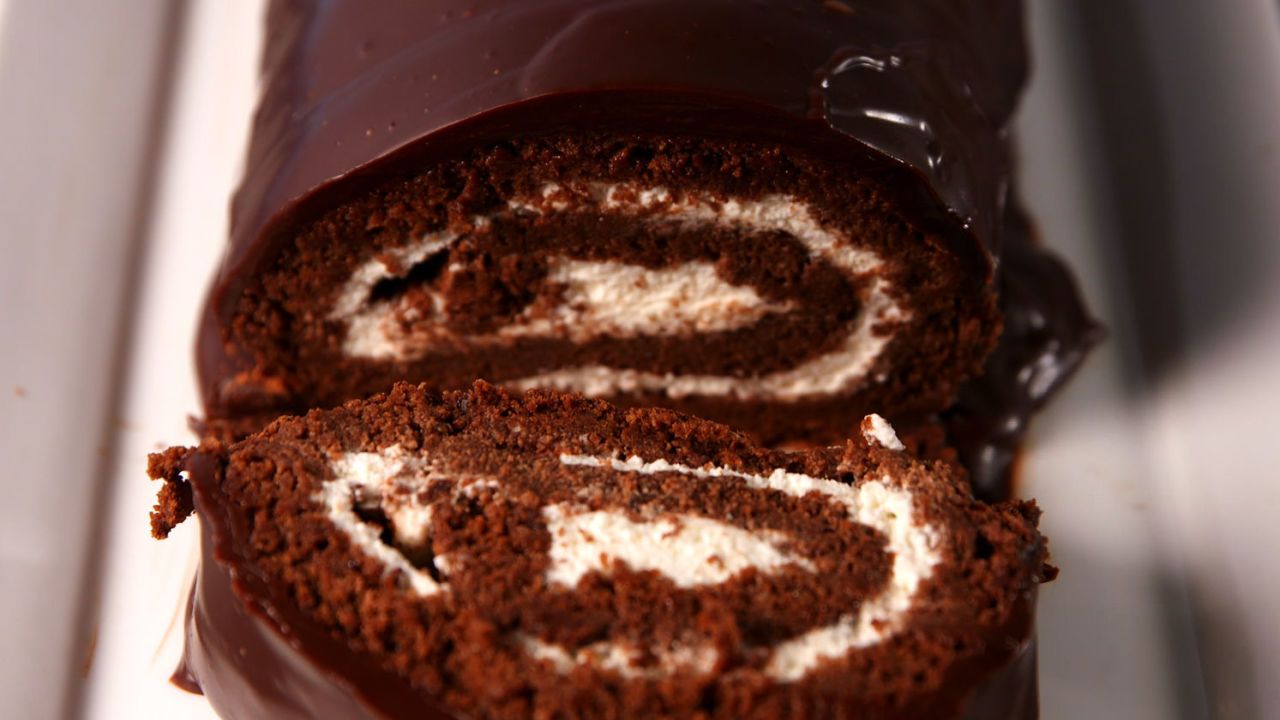 Chocolate Sourdough Swiss Cake Roll - No Overnight Ferment