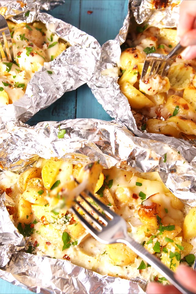 campfire potatoes