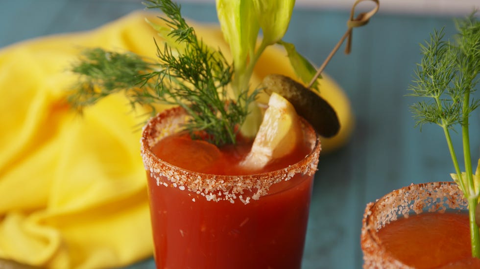 dill pickle bloody mary's horizontal