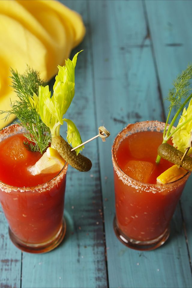 Dill Pickle Bloody Marys