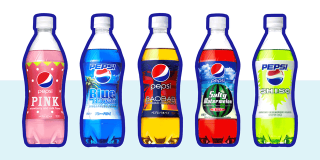 Pepsi Flavors