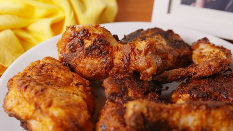 Alton brown fried chicken recipe
