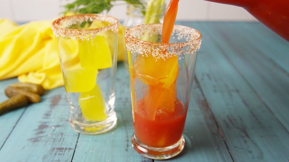 Dill Pickle Bloody Mary's Horizontal