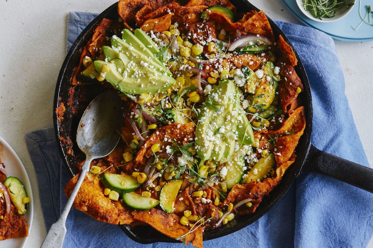 chipotle lime chilaquiles