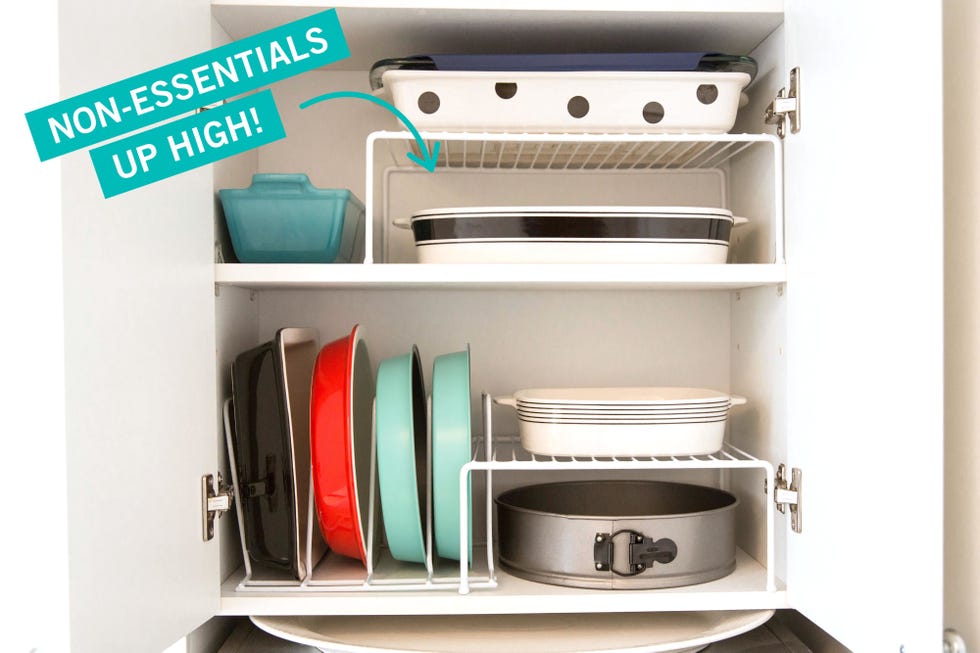 kitchen organization makeover