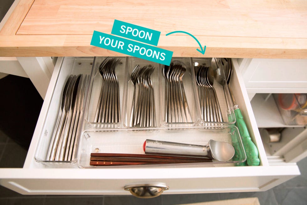 kitchen organization makeover