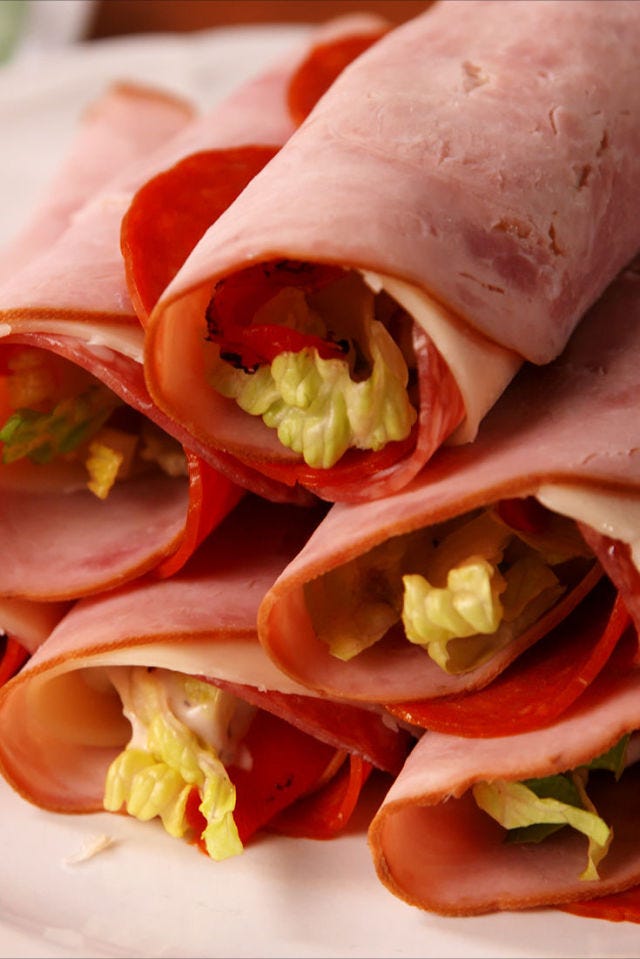 No Bread Italian Subs Vertical