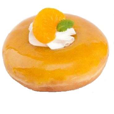 Mandarin Orange Donut