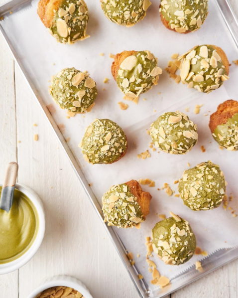 Matcha Donut Holes