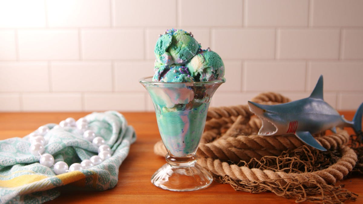 Video player poster image preview for We Are Completely Obsessed With Mermaid Ice Cream