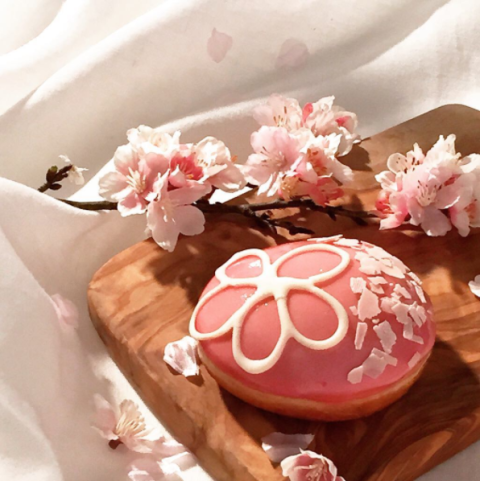Sakura Cherry Blossom Donut