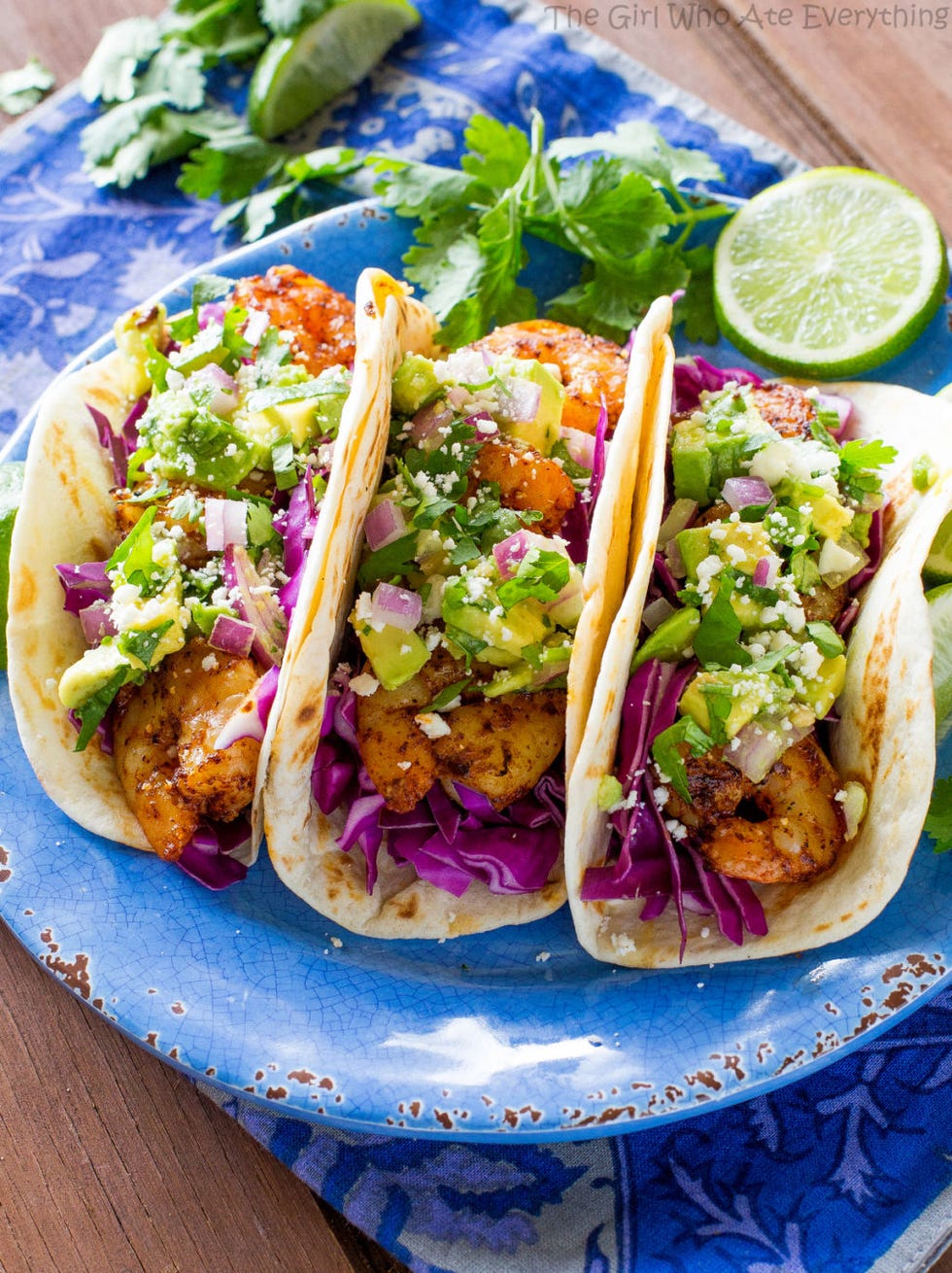 12 Easy Shrimp Taco Recipes - How to Make Shrimp Tacos - Delish.com