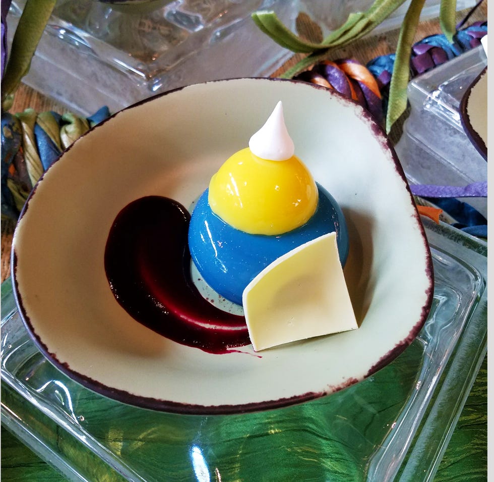 Food, Cuisine, Dish, Dessert, Sweetness, Food coloring, Pudding, Gelatin dessert, Ingredient, 