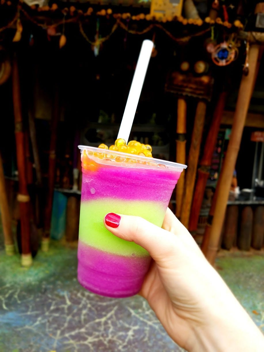 Drinking straw, Magenta, Drink, Non-alcoholic beverage, Juice, Cocktail, Party supply, Snack, Nail, Slush, 