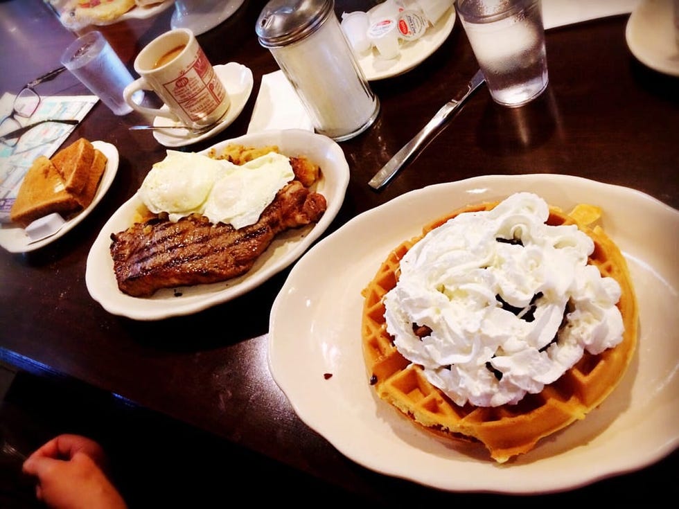 Food, Cuisine, Meal, Tableware, Dish, Plate, Dishware, Drinkware, Table, Breakfast, 