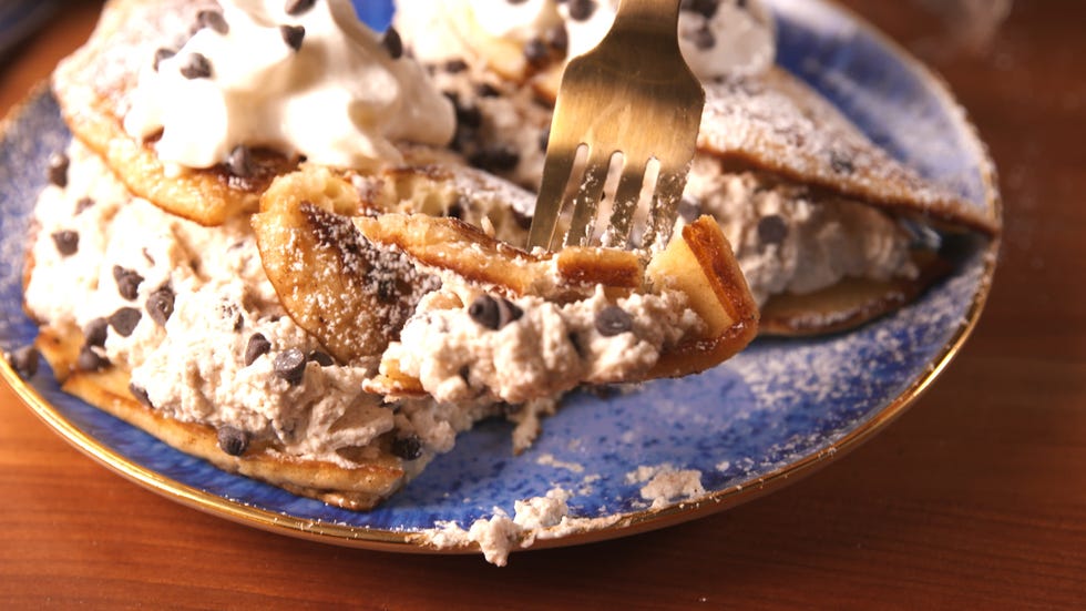 Cannoli Pancakes Horizontal