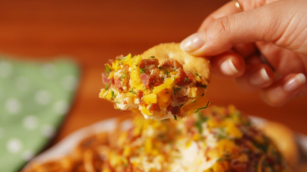Dill Pickle Cheese Ball Horizontal