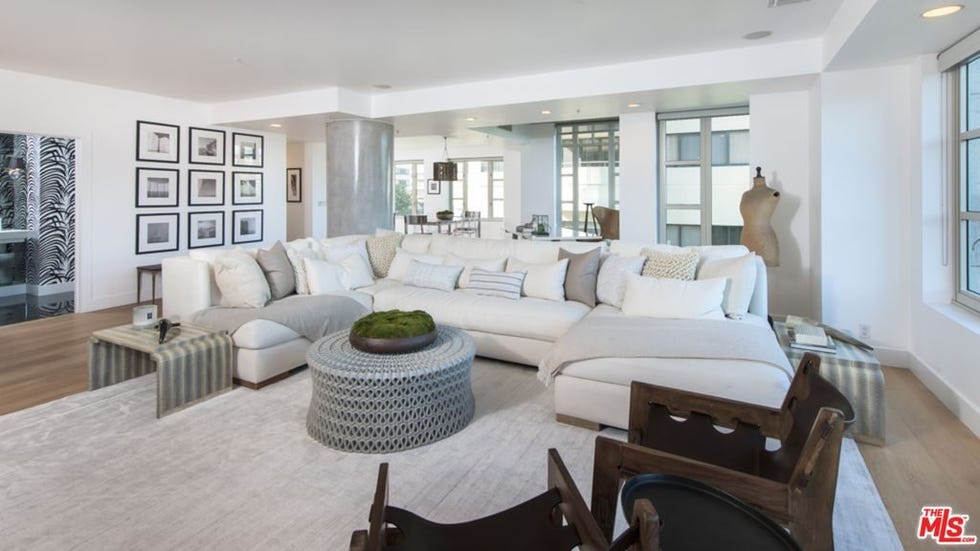 Living room, Property, Room, Furniture, Interior design, Building, Home, House, Real estate, Table, 