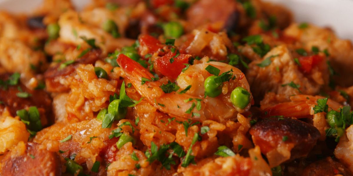 Best Slow-Cooker Paella Recipe - How to Make Slow-Cooker Paella