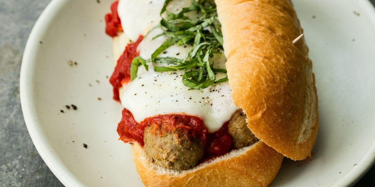 Chicken Parm Meatball Subs