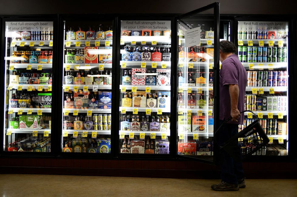 Safeway beer aisle
