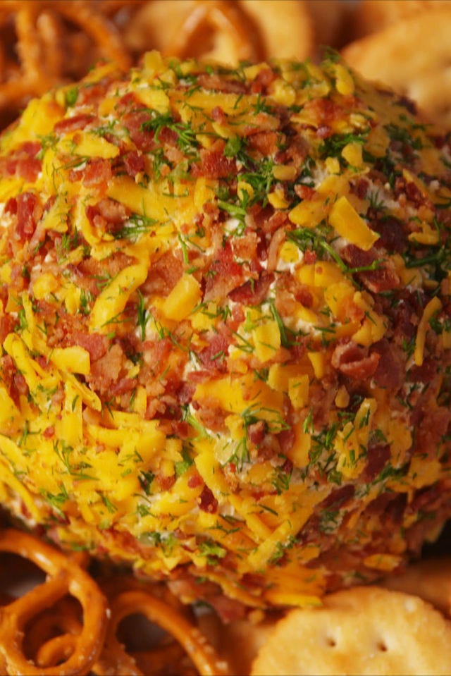 Dill Pickle Cheeseball Vertical