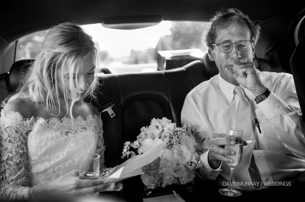 Photograph, Facial expression, Bride, Black-and-white, Monochrome photography, Wedding dress, Monochrome, Marriage, Bridal clothing, Ceremony, 