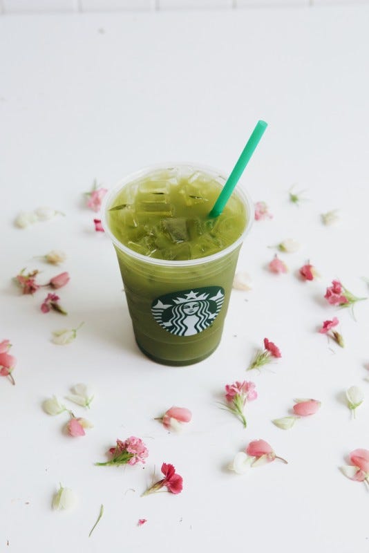 Starbucks Matcha Lemonade