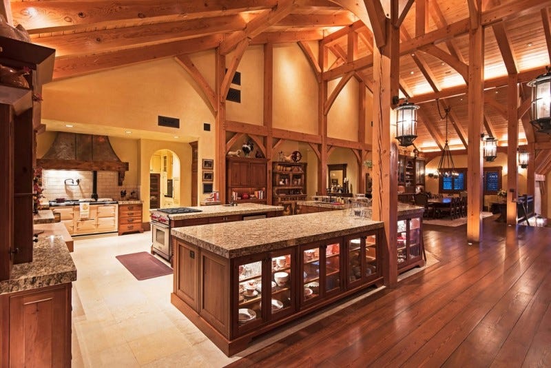 Building, Property, Interior design, Room, Beam, Estate, Ceiling, Lobby, Wood, Furniture, 