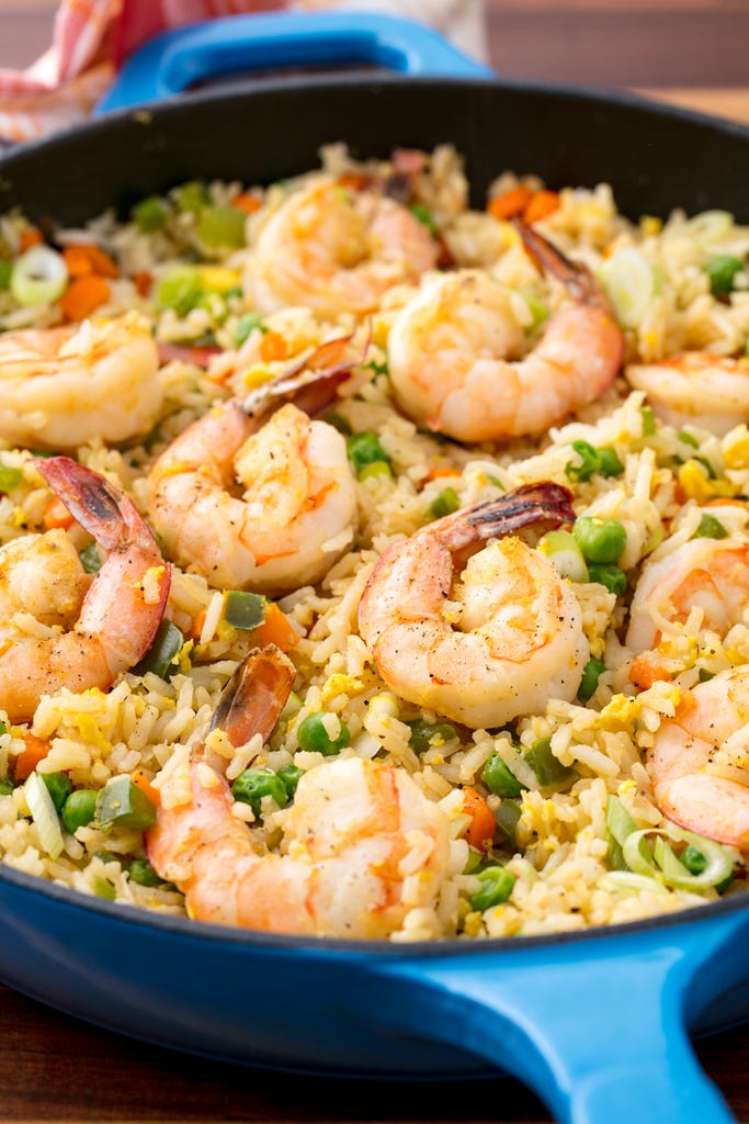 Best Shrimp Fried Rice Recipe - How to Make Shrimp Fried Rice