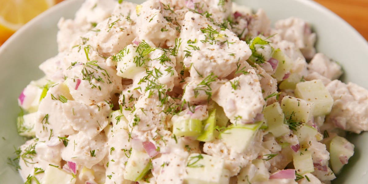 Easy Chicken Salad Recipe - How to Make the Best Homemade Chicken Salad