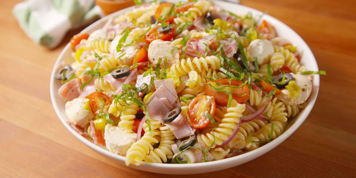 Italian Sub Pasta Salad Video - How To Make Italian Sub Pasta Salad Video