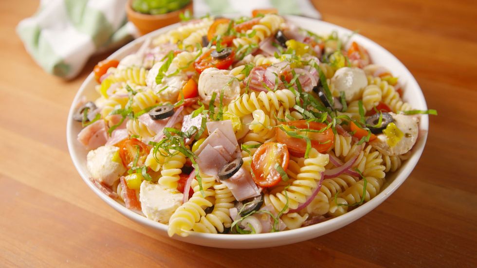 Italian Sub Pasta Salad Video - How To Make Italian Sub Pasta Salad Video