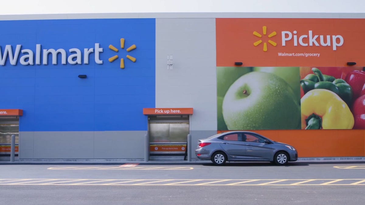 preview for Walmart's New ATM Lets You Grocery Shop In 60 Seconds Flat