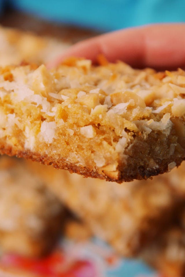 Macadamia Nut Blondies Vertical