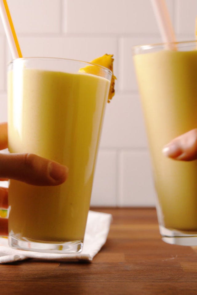 pina colada protein smoothie