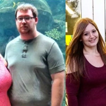 couple loses weight