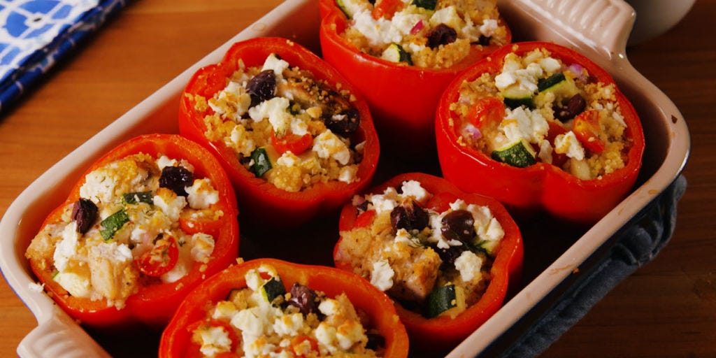 Greek Stuffed Peppers