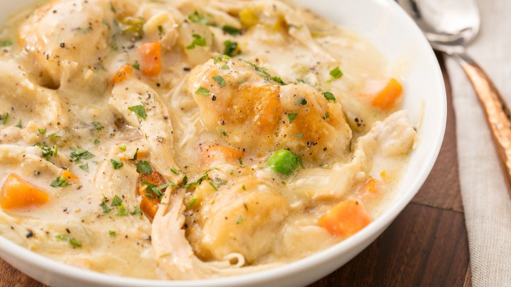 preview for Nothing Could Be Easier Than Crock-Pot Chicken And Dumplings