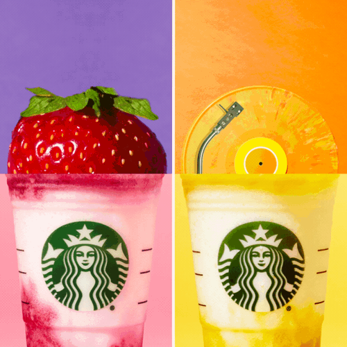 Starbucks Prickly Pear Frappuccinos
