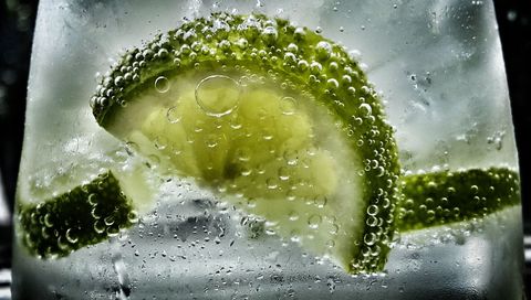 Water, Green, Drop, Dew, Moisture, Macro photography, Plant, Glass, Precipitation, Liquid bubble, 
