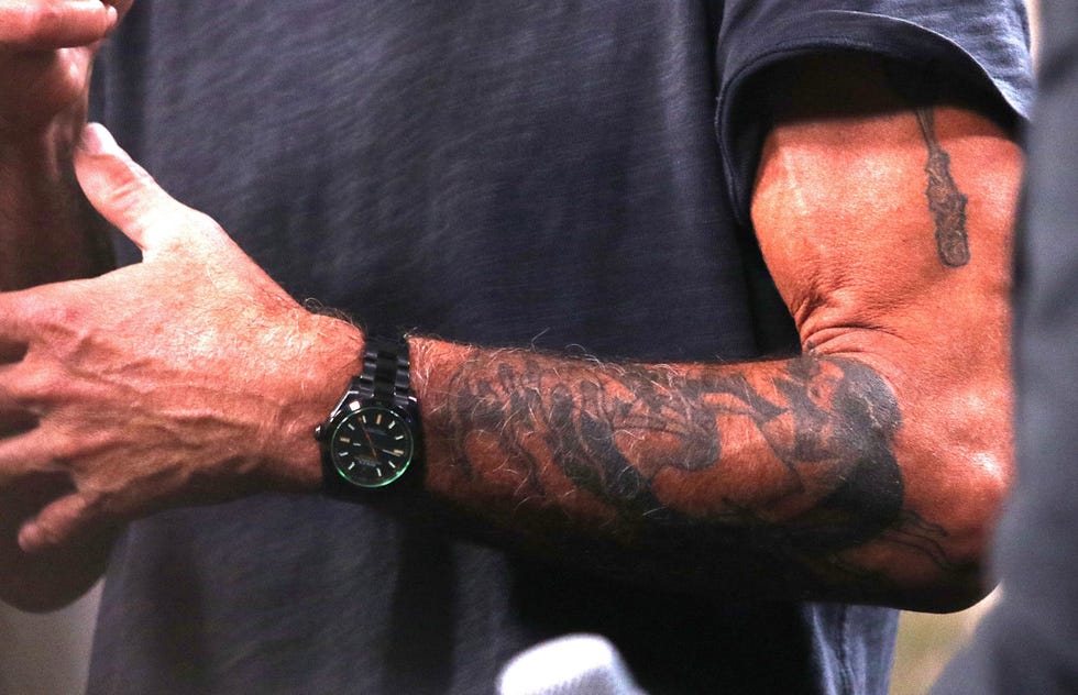 anthony bourdain tattoos