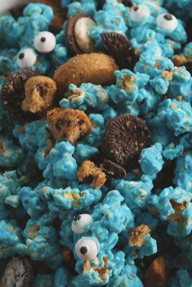 Cookie Monster Popcorn