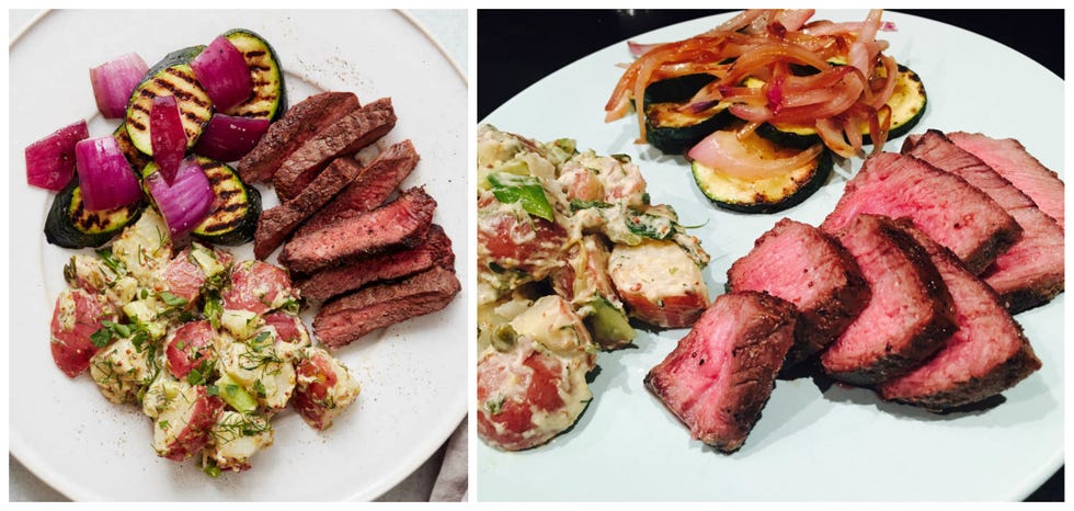 Food, Ingredient, Recipe, Meat, Tableware, Dish, Beef, Plate, Meal, Pastrami, 