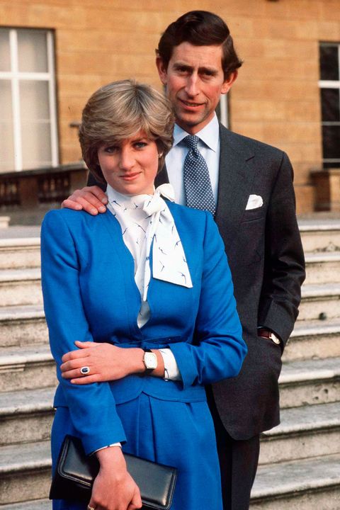 <p>In her engagement photos, a fresh-faced&nbsp;Lady Diana Spencer wore sapphire blue to match her engagement ring, and the photos were an instant hit.&nbsp;</p><p><strong data-redactor-tag="strong" data-verified="redactor">RELATED: </strong><a href="http://www.redbookmag.com/love-sex/relationships/a50421/princess-diana-cbs-documentary/" data-tracking-id="recirc-text-link" target="_blank"><strong data-redactor-tag="strong" data-verified="redactor">Charles and Diana&nbsp;Only Met 12 Times Before Getting Married</strong></a> </p>