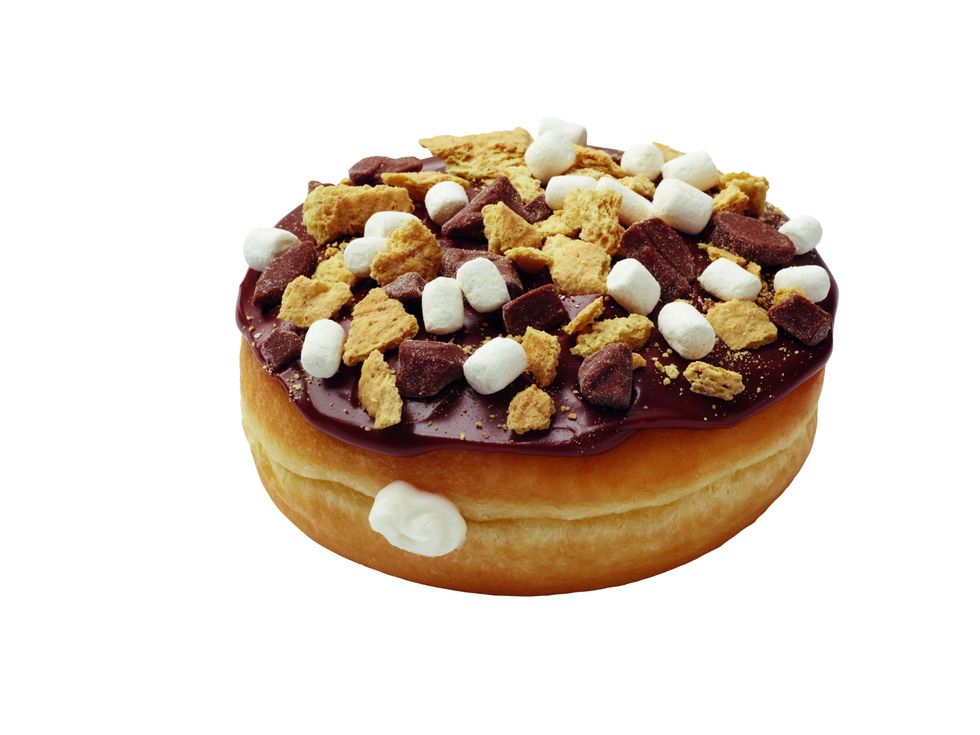 Dunkin' Donuts Just Released A S'mores Donut And It's Exactly What We Need