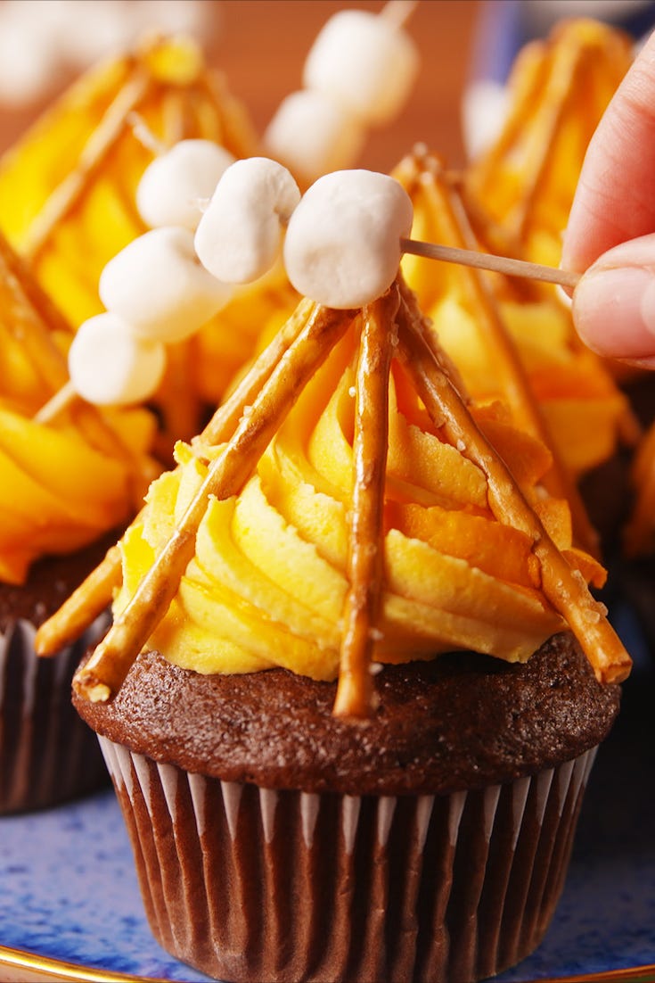 campfire cupcakes