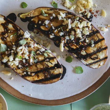 Greek Grilled Eggplant Horizontal